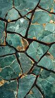 Close up of green marble surface photo