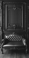 Couch in a room photo