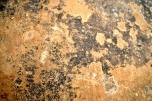 Close up of brown and black surface photo