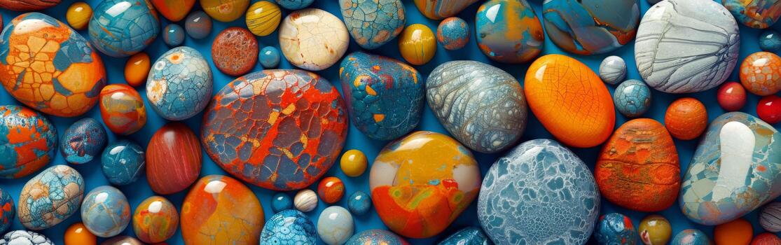 Close-Up of Various Rocks photo