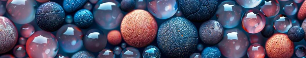 Large Group of Different Colored Yarn Balls photo