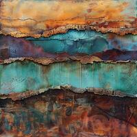 Vibrant Abstract Artwork With Paint-Like Texture photo