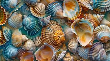 Stack of Seashells photo