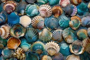 Stack of Seashells photo