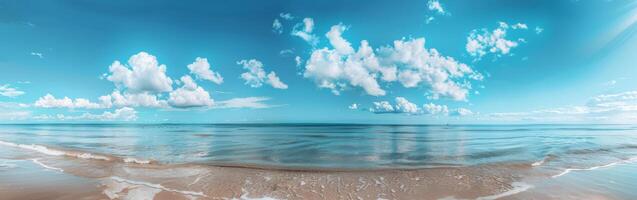 View of the Ocean From the Beach photo