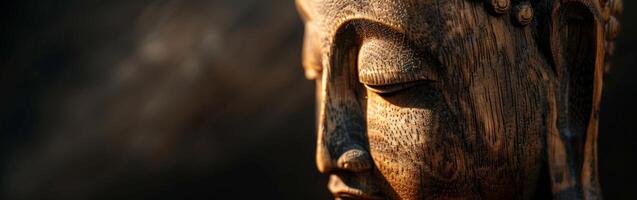 Close Up of a Statue of a Person photo