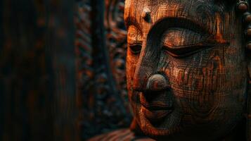 Close-Up of a Statue of a Person photo