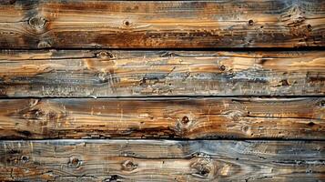 Close Up of Wooden Log Wall photo