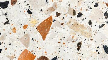 Close-Up of Multicolored Marble Floor photo