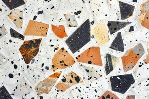 Colorful Wall Tiles Close Up photo