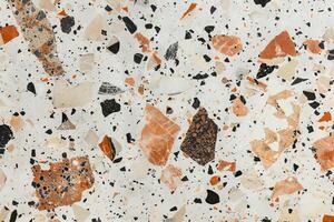 Varied Colors and Shapes on Marble Surface photo