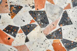 Close-Up of Vibrant Multi-Colored Tile photo