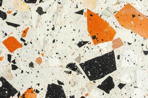 Vibrant Mosaic of Colors and Shapes on Wall photo