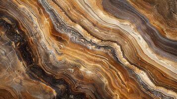Close Up of Brown and Black Marble photo
