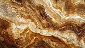 Close Up of Brown and White Marble photo