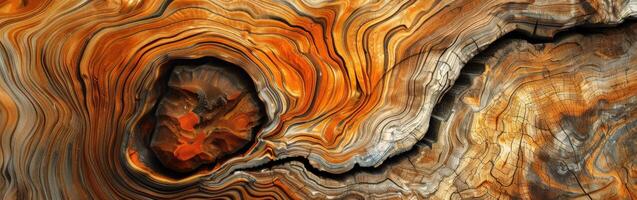 Close Up View of Tree Trunk photo