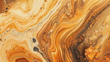 Close Up of Yellow and Black Marble photo