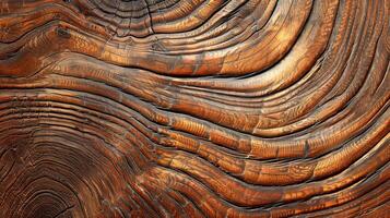 Detailed Close-Up of Wood Texture photo