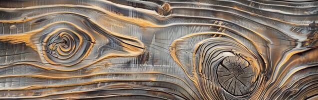 Detailed Wood Texture Close-Up photo