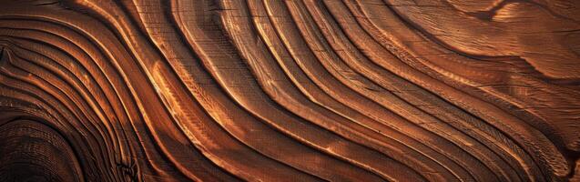 Close Up of Detailed Wood Grain Pattern photo