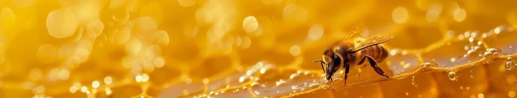 Close Up of Yellow Curtain With Small Insect photo