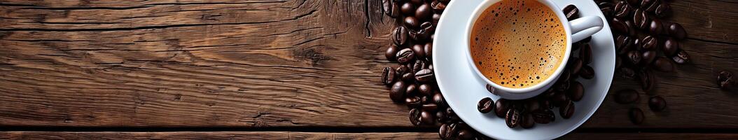 Brown and White Strainer on Wooden Surface photo