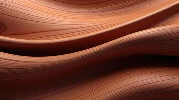 Close-up of Wavy Lines on Wooden Surface photo