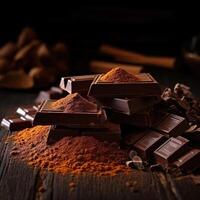 Chocolate and Cocoa Piles photo