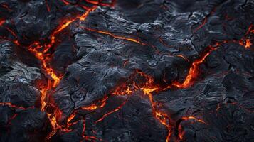 HighResolution Detailed Lava Surface Texture for Creative Projects and Nature Themes photo