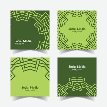 ornamental modelo antecedentes cuadrado modelo diseño vector