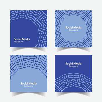 ornamental modelo antecedentes cuadrado modelo diseño vector