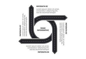 Creative concept for infographic with 4 steps, options, parts or processes. Business data visualization. vector