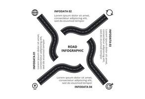 Creative concept for infographic with 4 steps, options, parts or processes. Business data visualization. vector