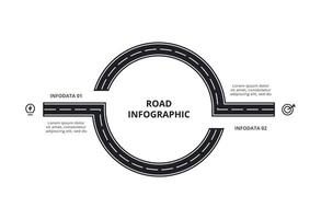 Creative concept for infographic with 2 steps, options, parts or processes. Business data visualization. vector