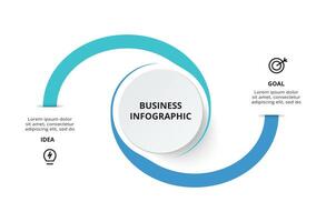 Creative concept for infographic with 4 steps, options, parts or processes. Business data visualization. vector