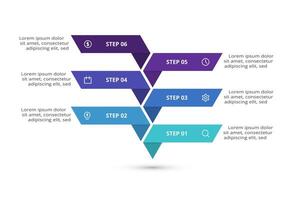 Creative concept for infographic with 5 steps, options, parts or processes. Business data visualization. vector