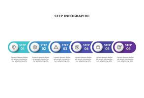 Creative concept for infographic with 56 steps, options, parts or processes. Business data visualization. vector