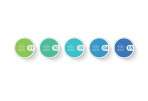 Creative concept for infographic with 4 steps, options, parts or processes. Business data visualization. vector