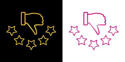 Customer review rating with 5 stars and thumb up feedback. Five star rating badge, review rating icon. vector