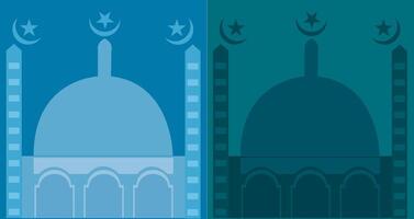 Mosque graphics design vector