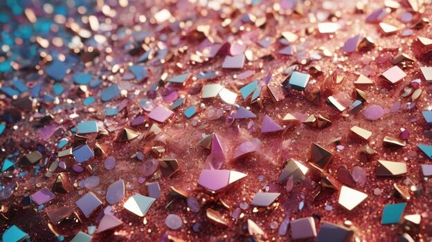 festivo centelleo brilla fondo, resumen brillar fondo. reluciente chispas con resplandor efecto foto