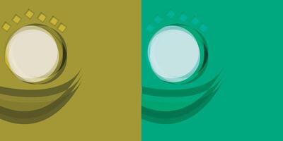 This is circle graphics. vector