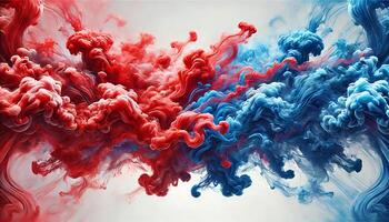 Colourful Abstract luxury liquid ink fluid splash background. Abstract fluid background photo