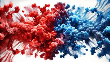 Colourful Abstract luxury liquid ink fluid splash background. Abstract fluid background photo