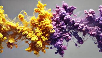 Colourful Abstract luxury liquid ink fluid splash background. Abstract fluid background photo