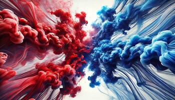 Colourful Abstract luxury liquid ink fluid splash background. Abstract fluid background photo