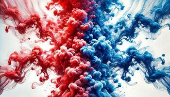 Colourful Abstract luxury liquid ink fluid splash background. Abstract fluid background photo