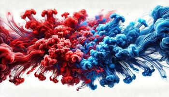 Colourful Abstract luxury liquid ink fluid splash background. Abstract fluid background photo