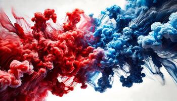 Colourful Abstract luxury liquid ink fluid splash background. Abstract fluid background photo