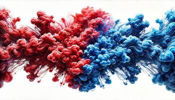 Colourful Abstract luxury liquid ink fluid splash background. Abstract fluid background photo